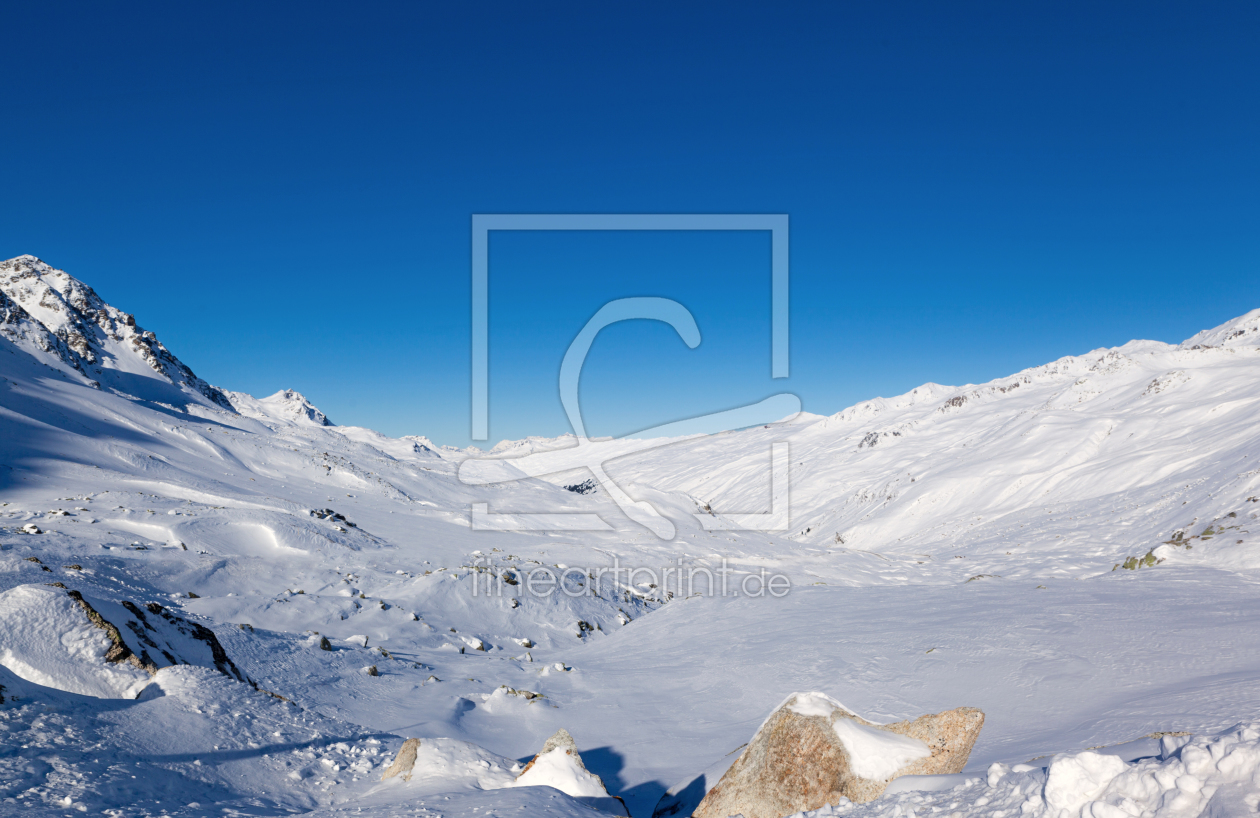 Bild-Nr.: 11136760 Winter am Flüeler Pass VII erstellt von wompus