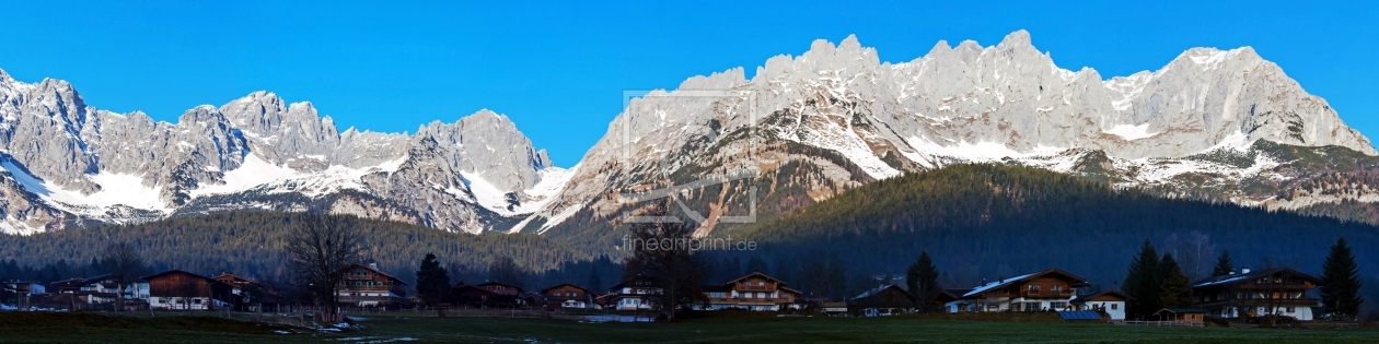 Bild-Nr.: 11139410 Wohnen am Fuße des Kaisergebirges Wilder Kaiser und Zahmer Kaiser erstellt von wompus