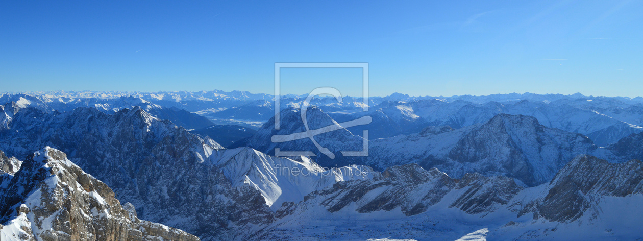 Bild-Nr.: 11141678 Zugspitze Alpen Panorama erstellt von michaelr