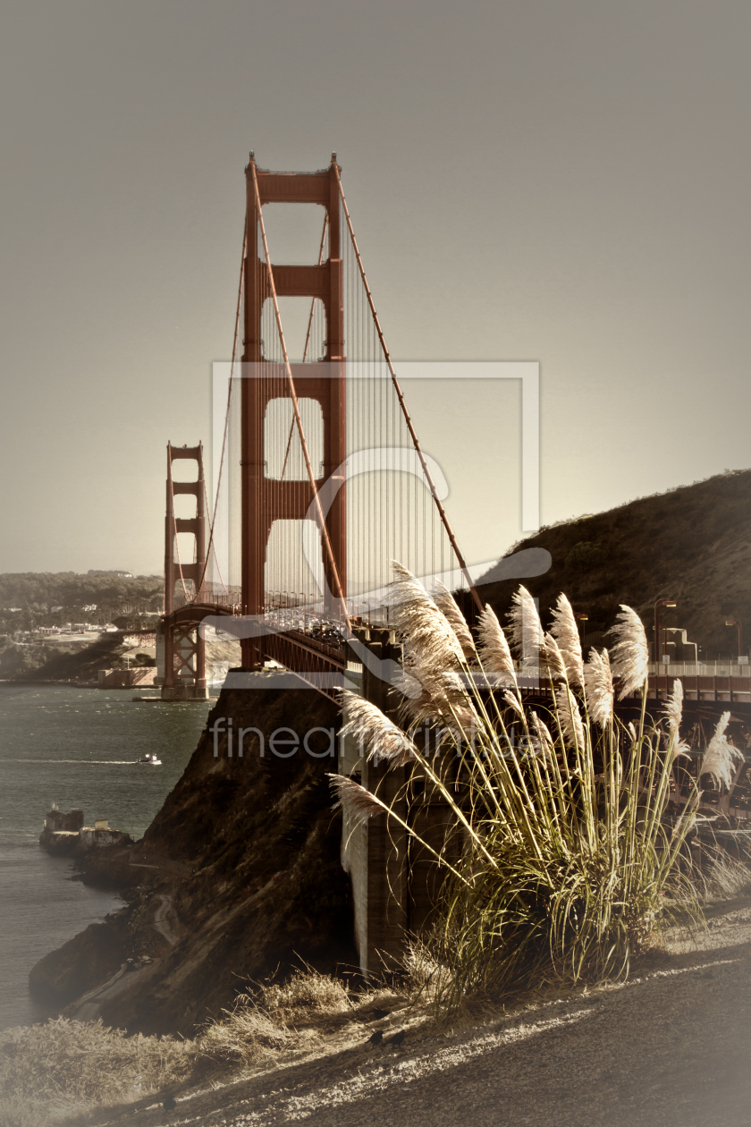 Bild-Nr.: 11142006 SAN FRANCISCO Golden Gate Bridge erstellt von Melanie Viola