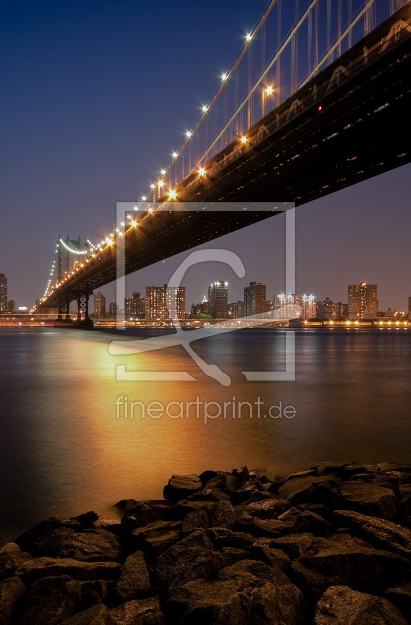 Bild-Nr.: 11142452 Manhattan Bridge at Night erstellt von TomKli