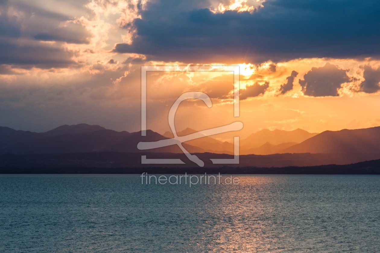 Bild-Nr.: 11143332 Garda Sunset erstellt von TomKli