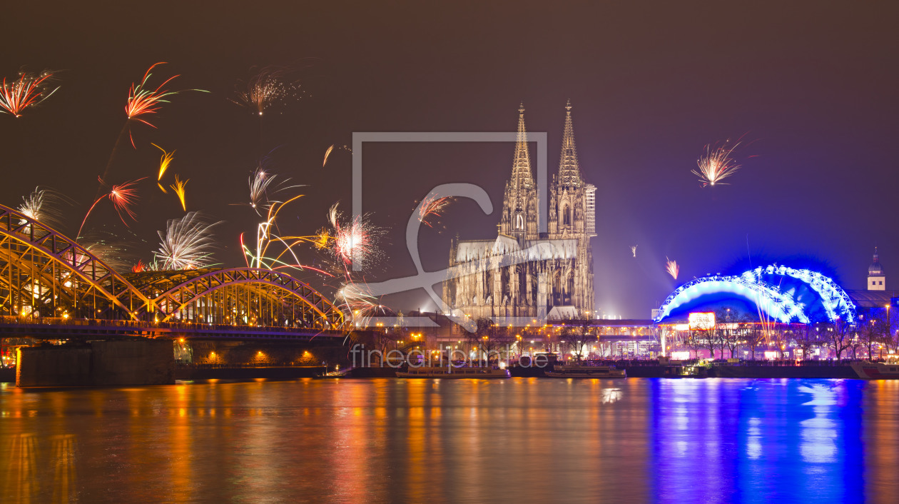 Bild-Nr.: 11143434 Silvester in Kölle erstellt von Walter G. Allgöwer