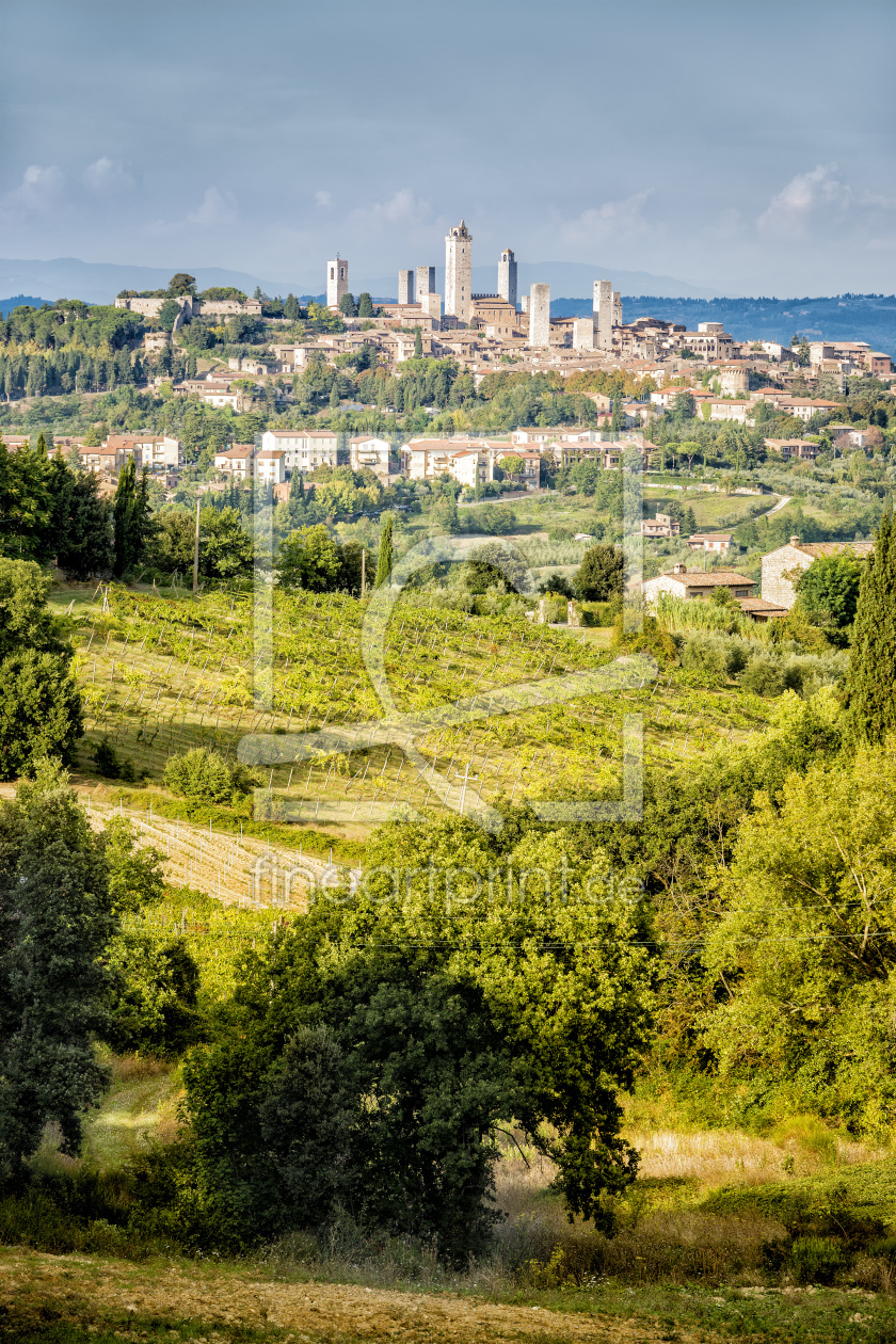 Bild-Nr.: 11143558 San Gimignano erstellt von Wolfgang Zwanzger