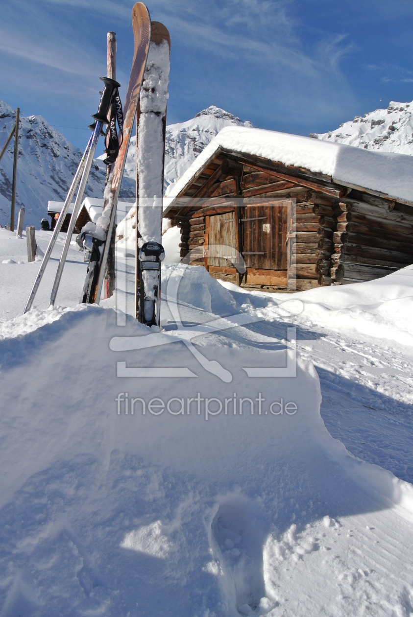 Bild-Nr.: 11145626 Skihütte erstellt von Bettina Schnittert