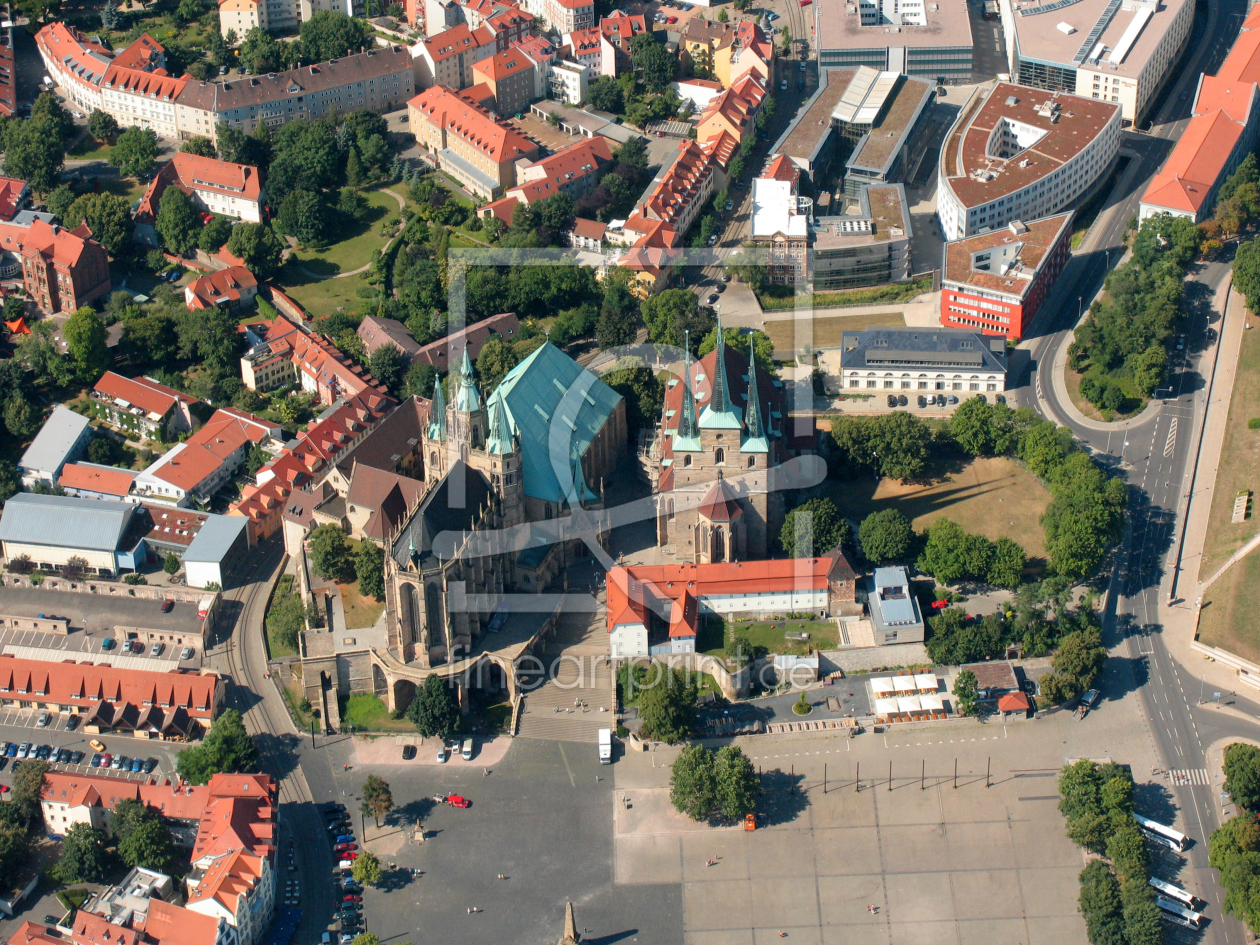 Bild-Nr.: 11145940 Erfurt - Dom und Severikirche erstellt von Blickwinkel-Shop-fineartprint-de