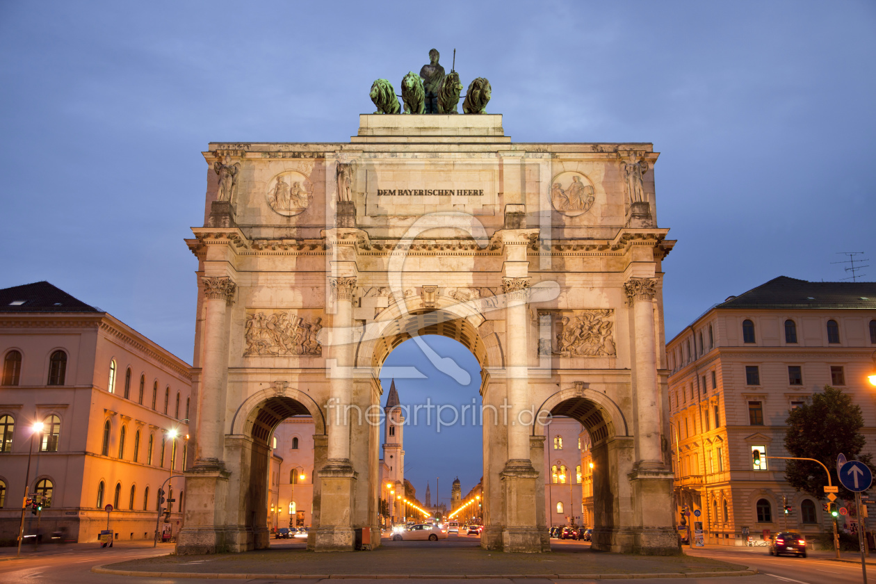 Bild-Nr.: 11147080 Siegestor in München erstellt von reisefoto