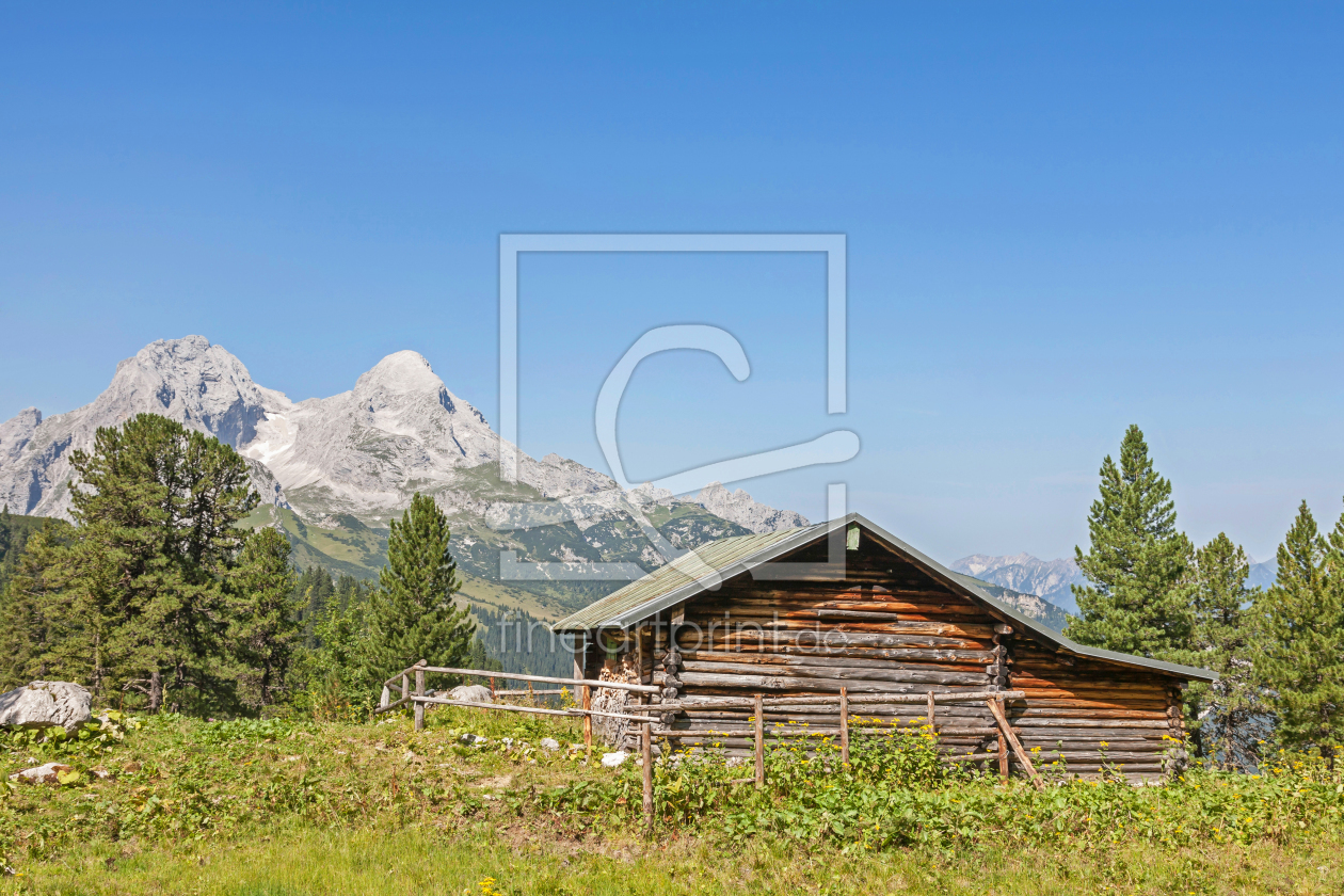 Bild-Nr.: 11154806 Hütte im Werdenfels erstellt von EderHans