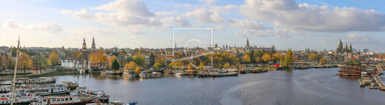 Bild-Nr.: 11155448 Amsterdam Panorama erstellt von SooWhatPhotography