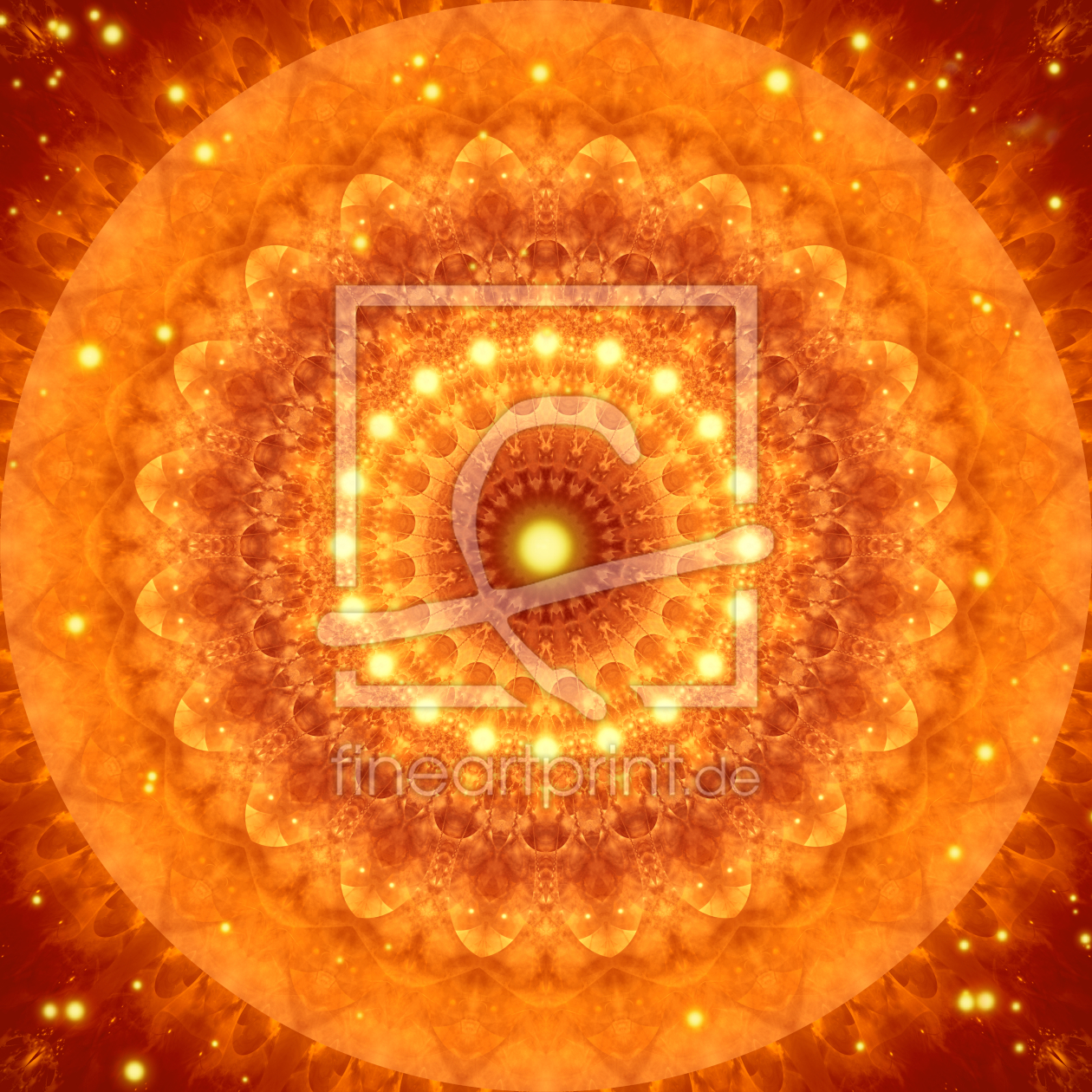 Bild-Nr.: 11156870 Mandala göttliche Kraft erstellt von Christine Bässler