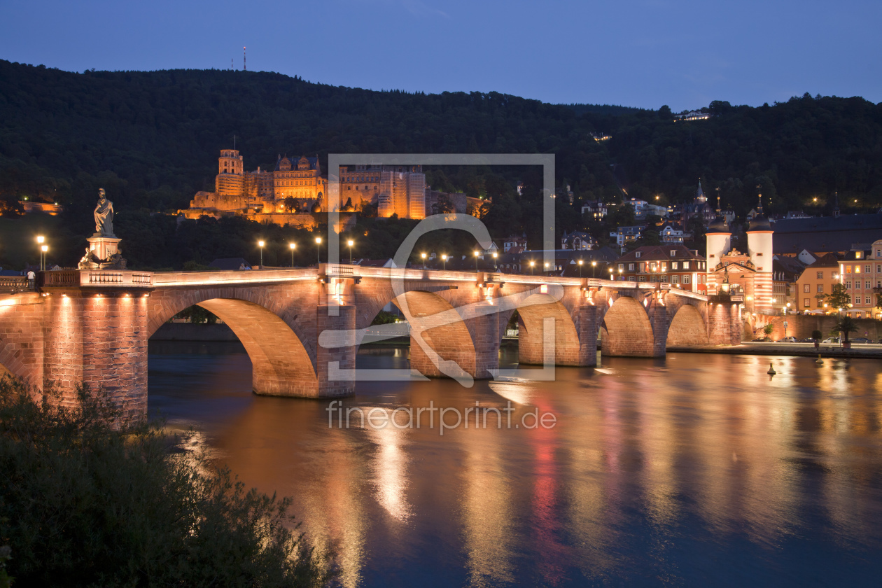 Bild-Nr.: 11158750 Heidelberg bei Nacht erstellt von reisefoto