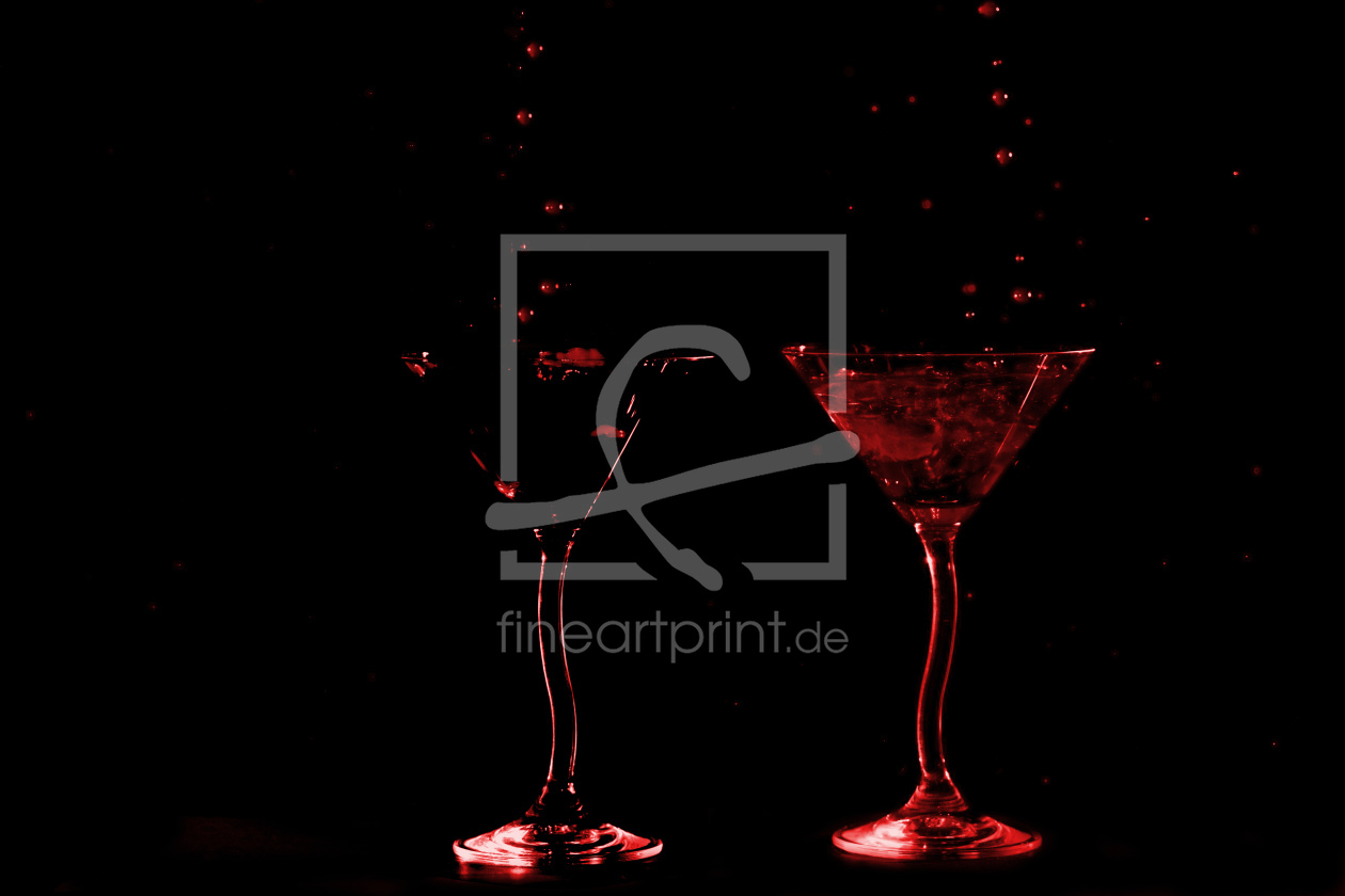 Bild-Nr.: 11159400 Red Martini Splash erstellt von finepics