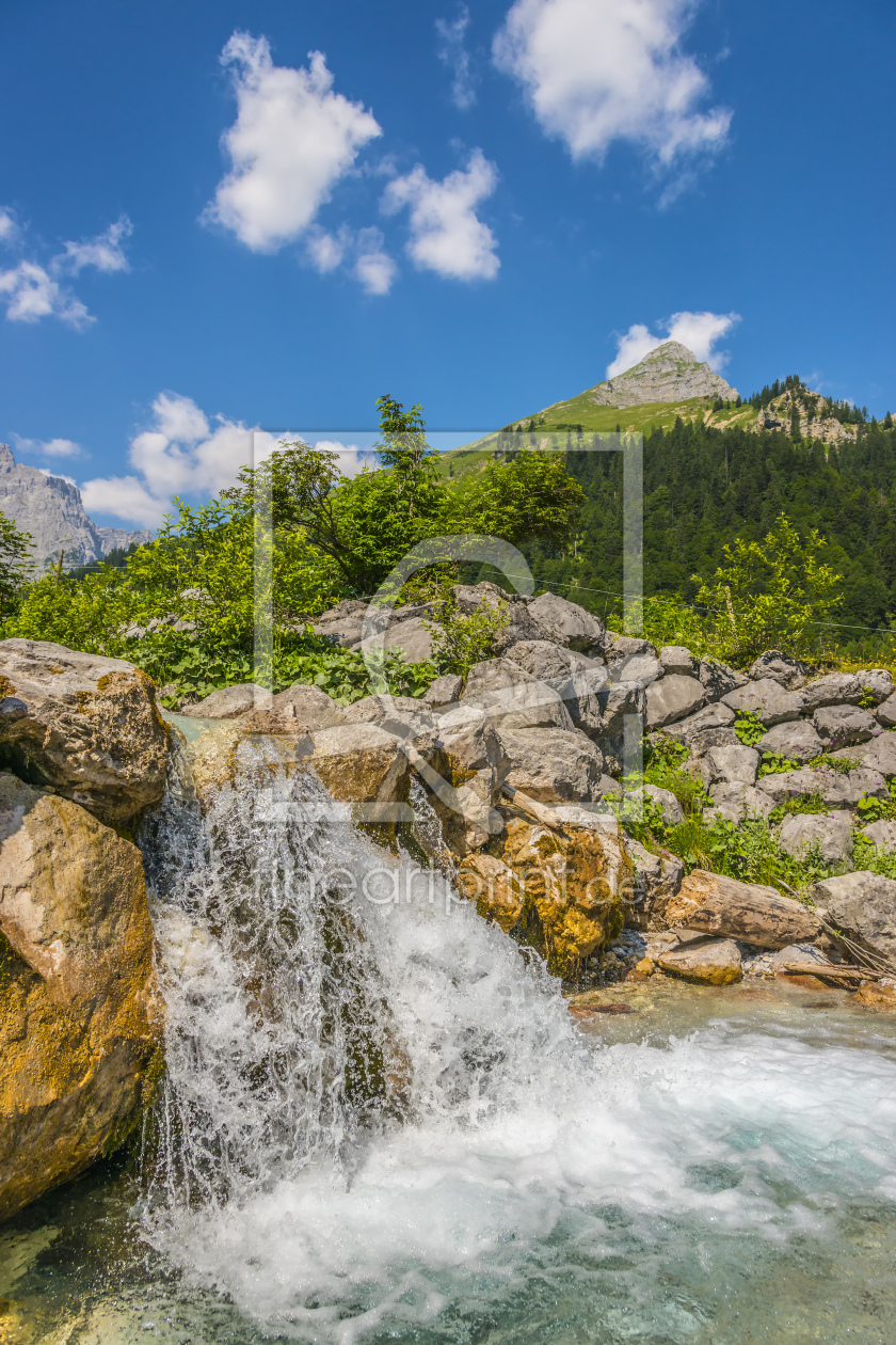 Bild-Nr.: 11160522 Alpen Wasserfall erstellt von Wolfgang Zwanzger