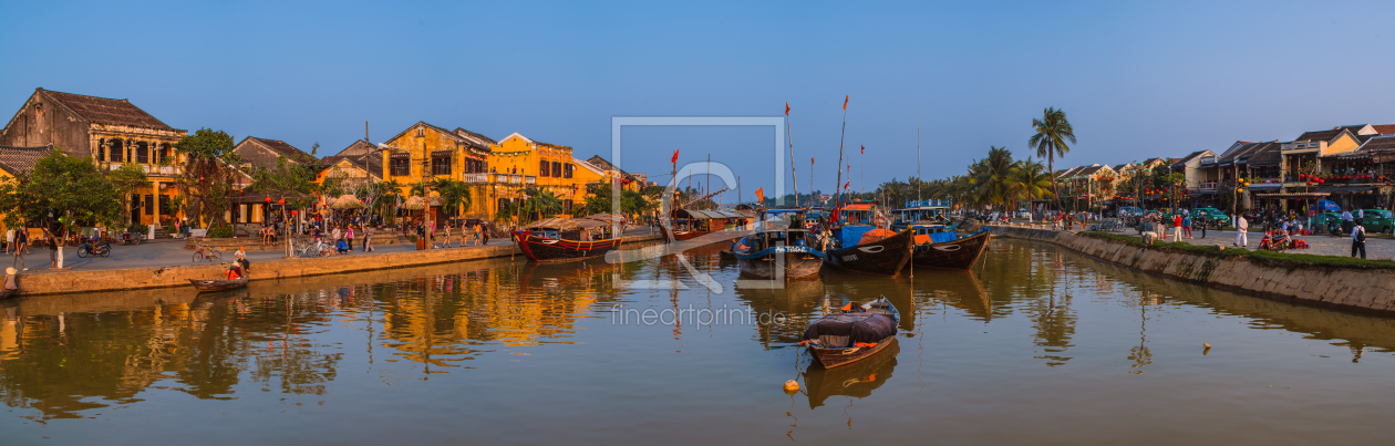 Bild-Nr.: 11163776 Vietnam - Hoi An Panorama am Nachmittag erstellt von Jean Claude Castor