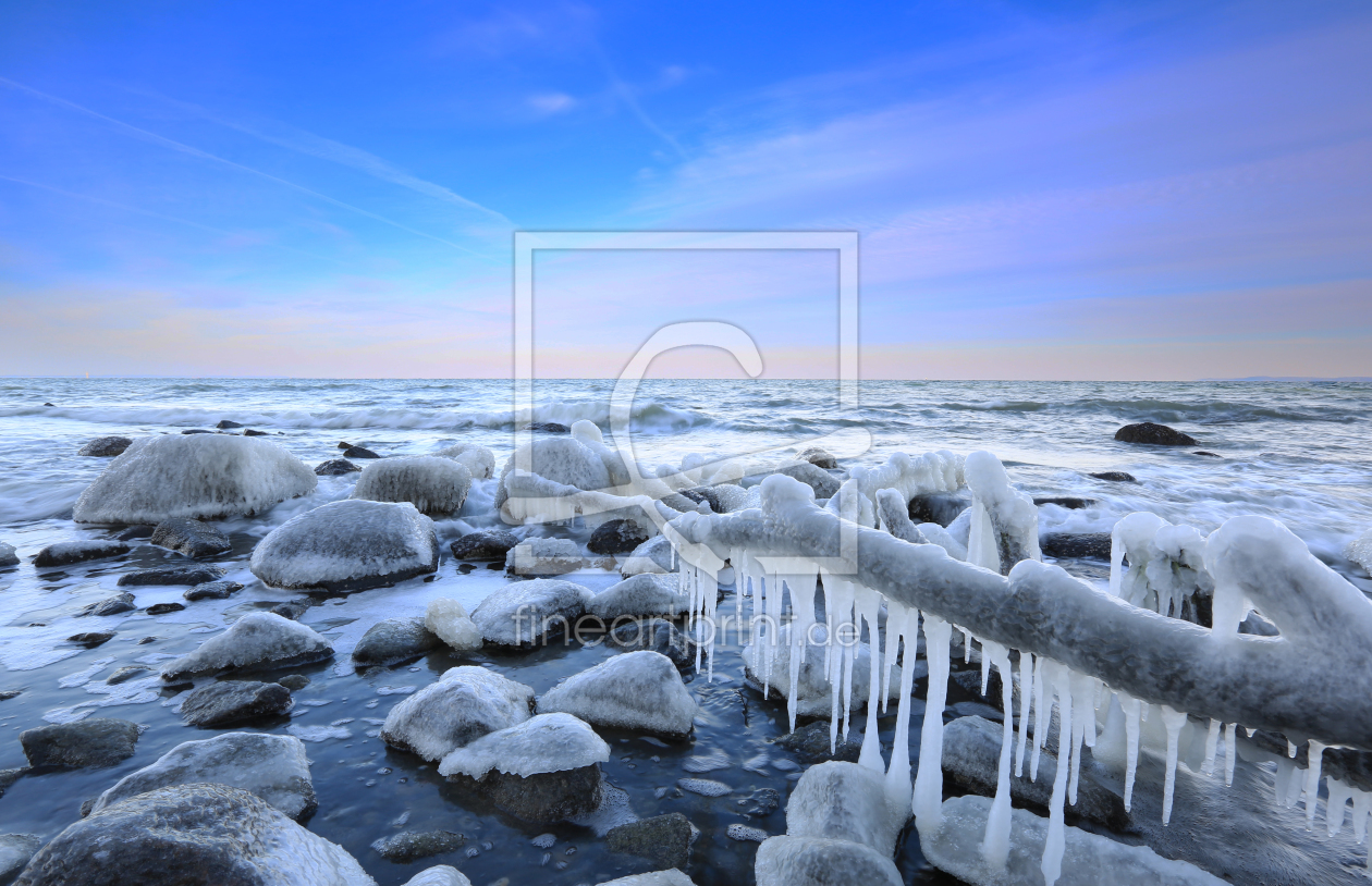 Bild-Nr.: 11165996 Eiszapfen Ostsee Brodtner Ufer Travemünde erstellt von HaddockHL