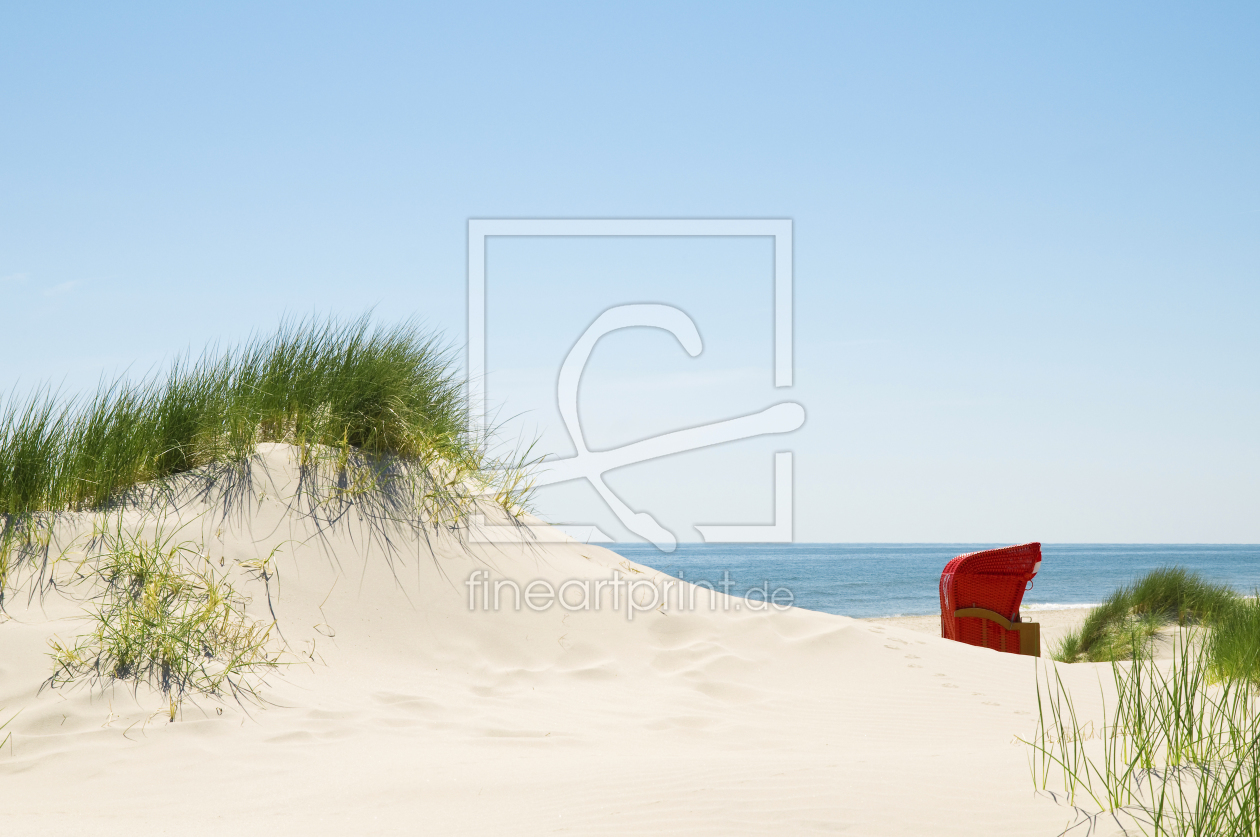 Bild-Nr.: 11166164 roter Strandkorb erstellt von danielschoenen
