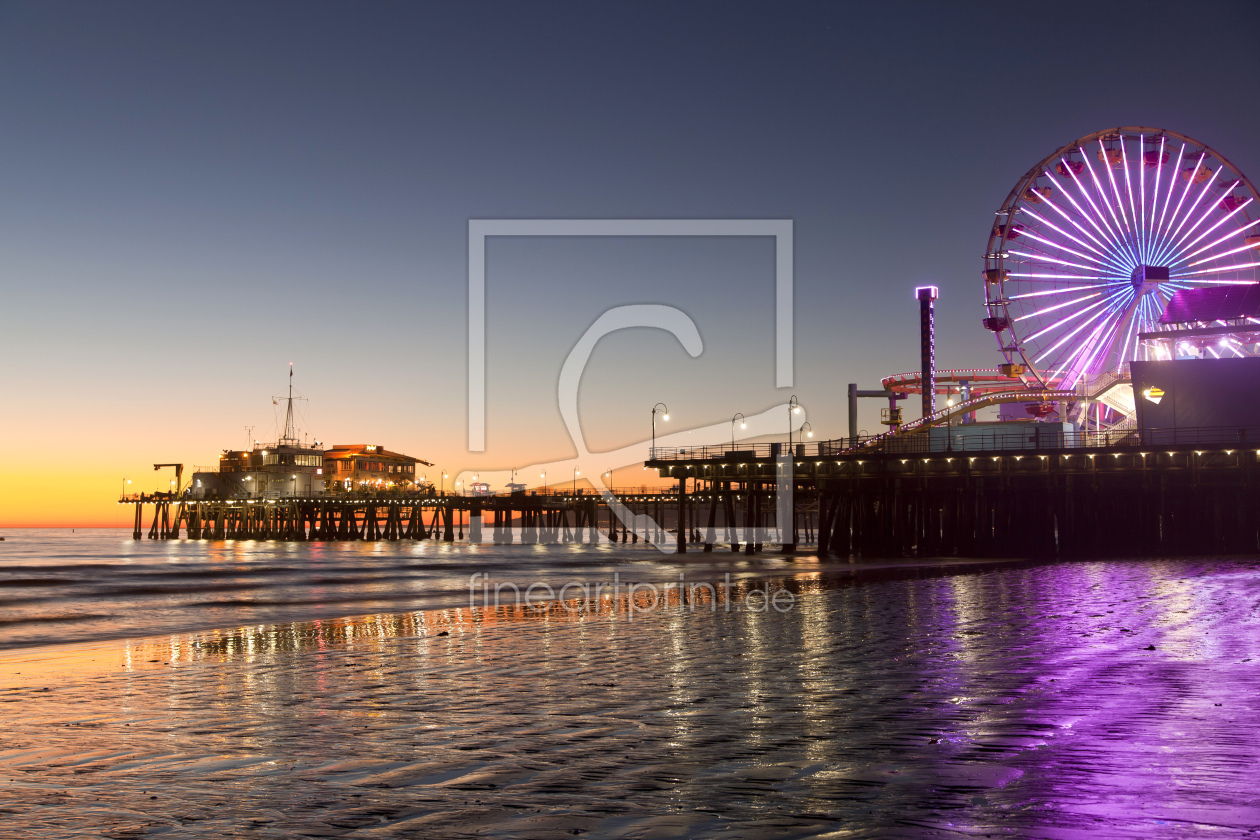 Bild-Nr.: 11167740 Riesenrad  am Santa Monica Pier, Los Angeles erstellt von reisefoto