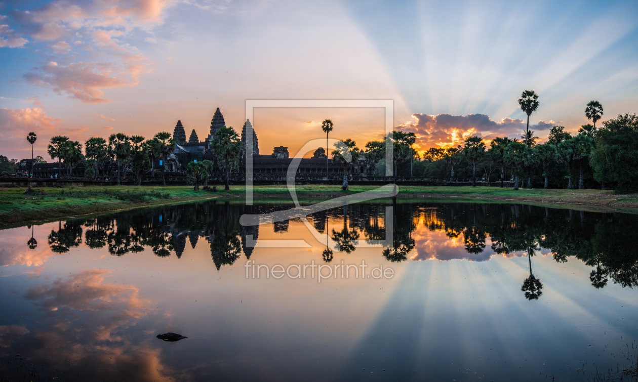 Bild-Nr.: 11169460 Kambodscha - Angkor Wat bei Sonnenaufgang erstellt von Jean Claude Castor