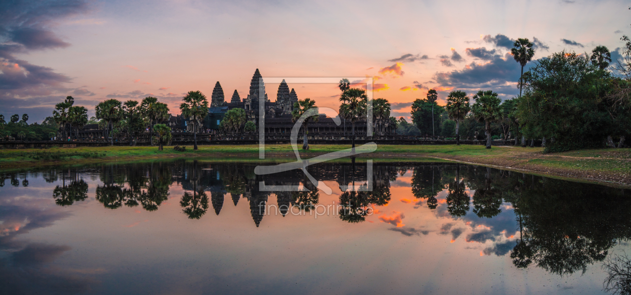 Bild-Nr.: 11169470 Kambodscha - Angkor Wat bei Sonnenaufgang erstellt von Jean Claude Castor