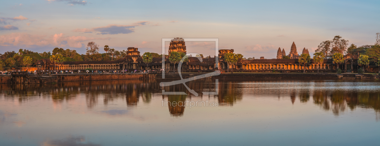 Bild-Nr.: 11170472 Kambodscha - Angkor Wat bei Sonnenuntergang erstellt von Jean Claude Castor