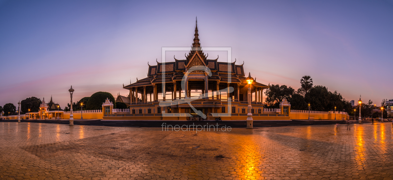 Bild-Nr.: 11170480 Kambodscha - Königspalas Phnom Penh erstellt von Jean Claude Castor