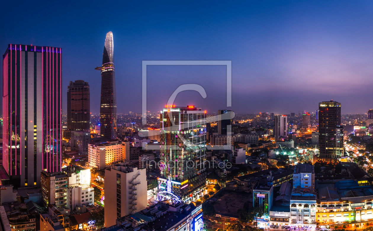 Bild-Nr.: 11171408 Vietnam - Saigon Skyline erstellt von Jean Claude Castor