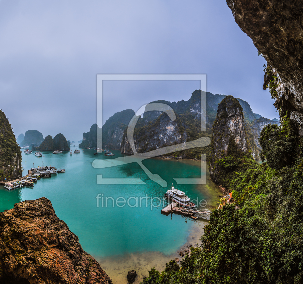 Bild-Nr.: 11173418 Vietnam - Halong Bay Panorama erstellt von Jean Claude Castor