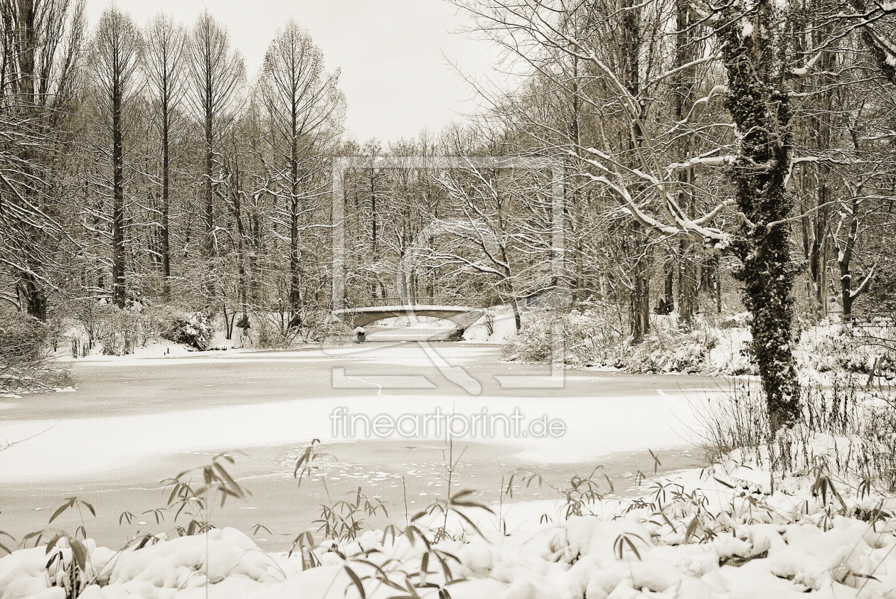 Bild-Nr.: 11174618 Winter im Park erstellt von Atteloi