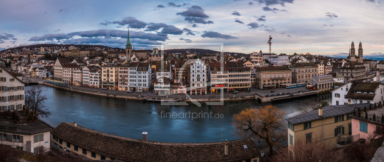 Bild-Nr.: 11186304 Schweiz - Zürich Lindenhof Panorama erstellt von Jean Claude Castor