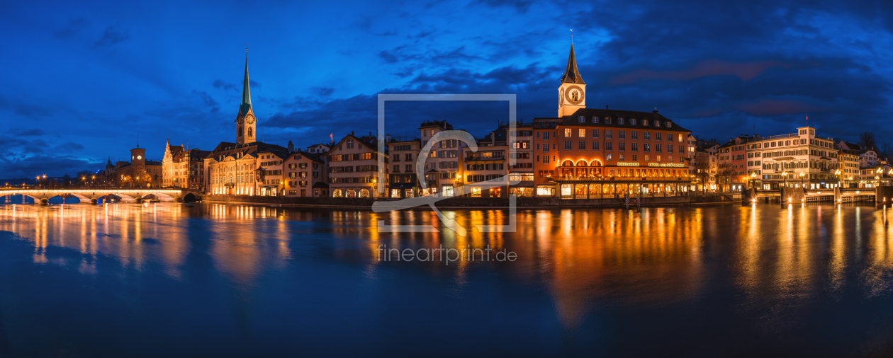 Bild-Nr.: 11186322 Schweiz - Zürich Stadthausquai Panorama erstellt von Jean Claude Castor