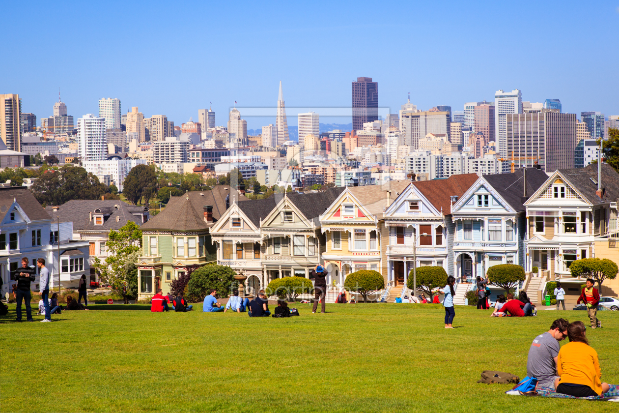 Bild-Nr.: 11190690 Painted Ladies - San Francisco erstellt von d-wigger