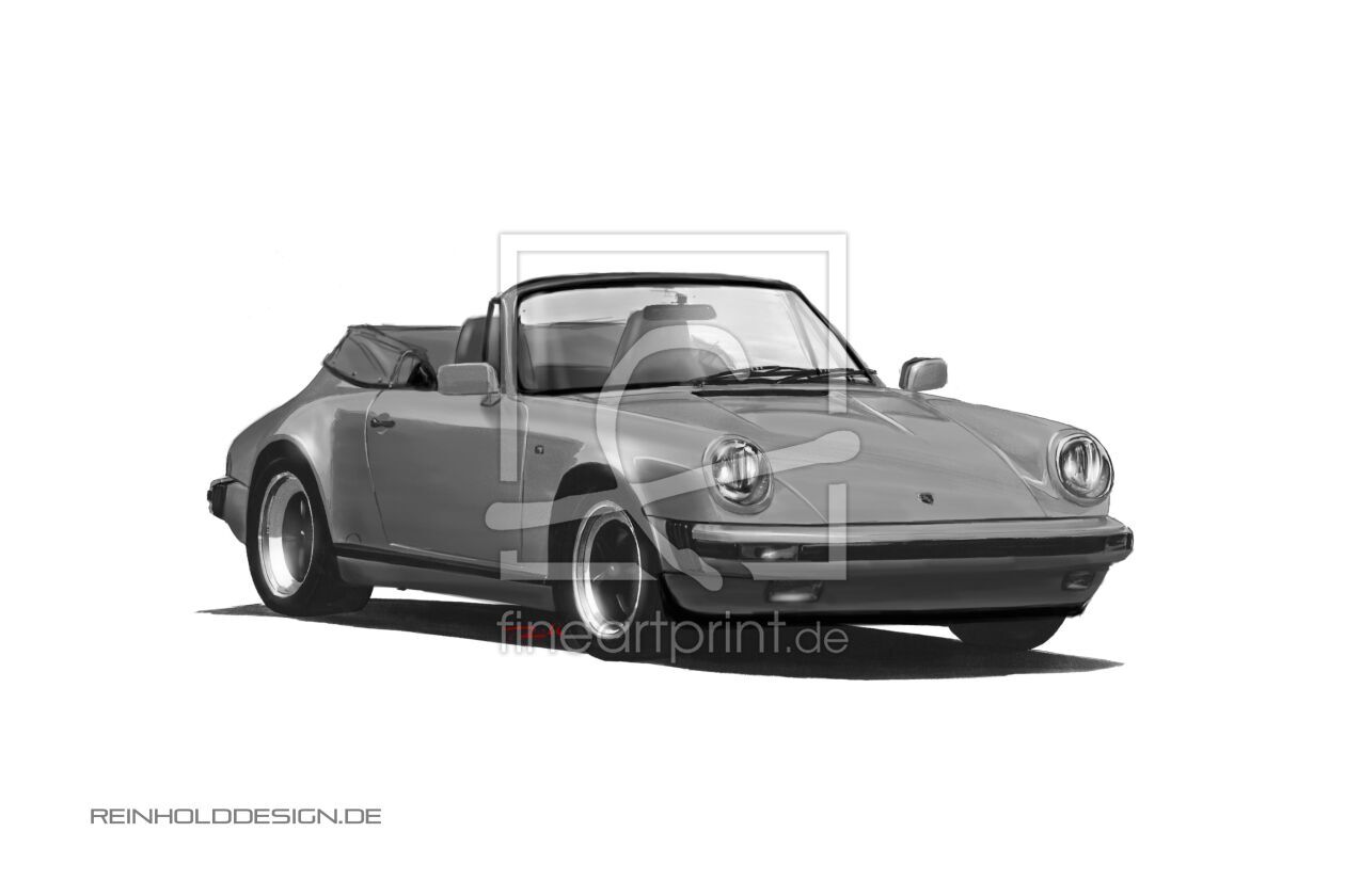 Bild-Nr.: 11191126 Porsche 911 Cabrio erstellt von rdesign