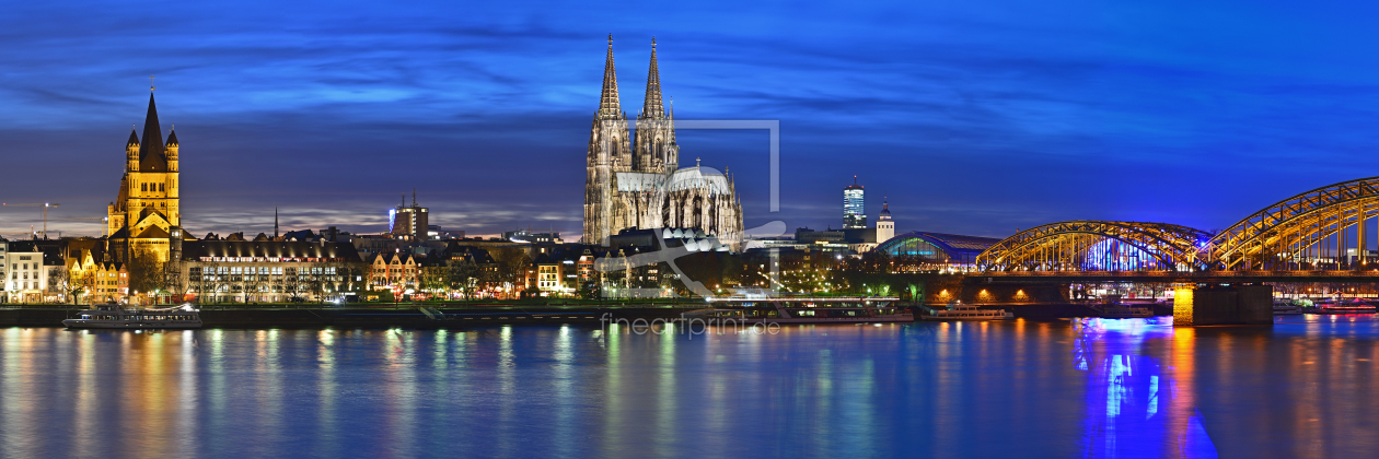 Bild-Nr.: 11197886 Skyline Köln erstellt von FineArtImages