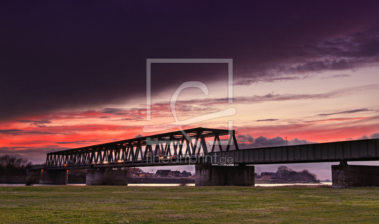 Bild-Nr.: 11207494 Elbbrücke Lauenburg II erstellt von PhotoArt-Hartmann