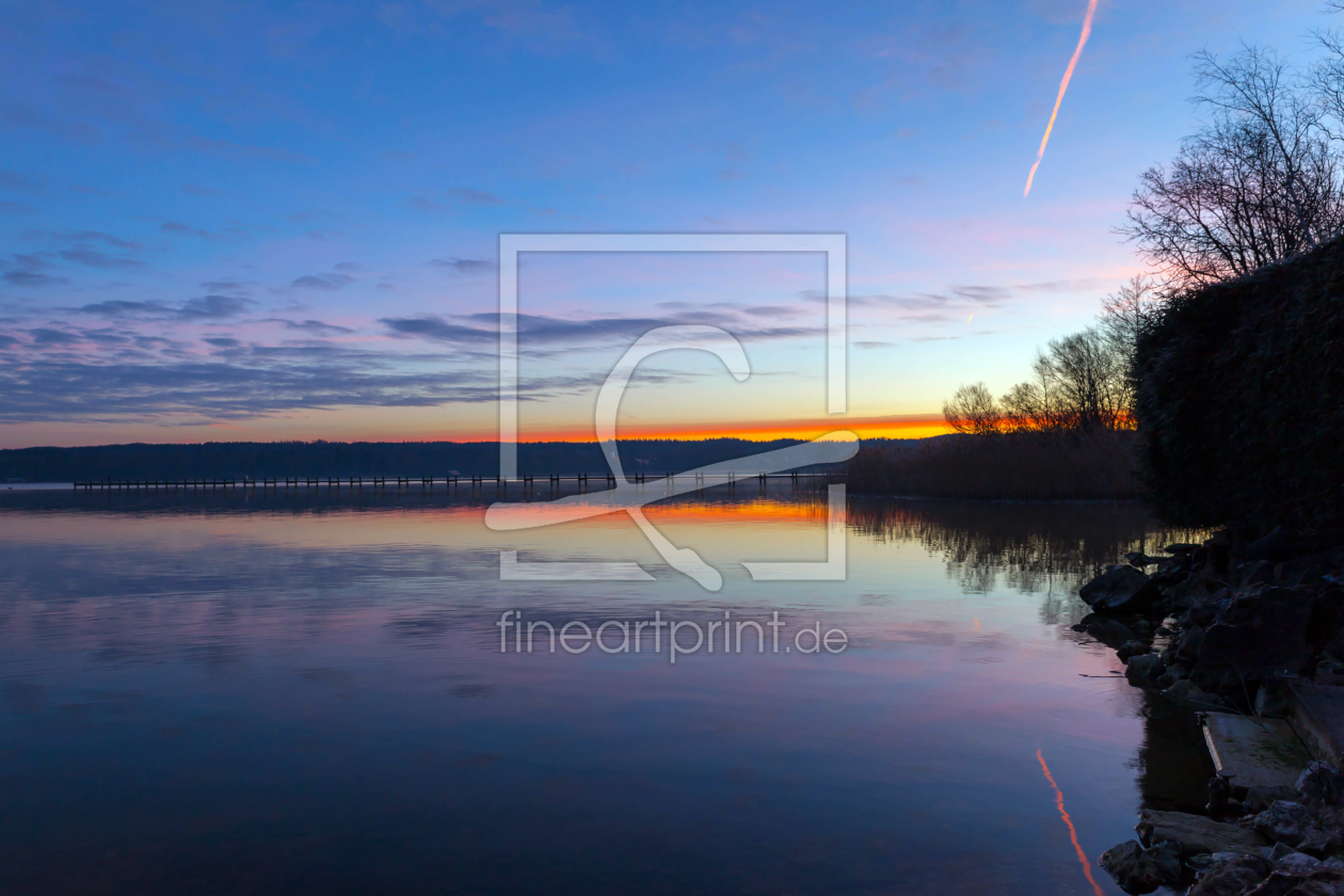 Bild-Nr.: 11207990 Heute Morgen am Starnberger See. erstellt von wompus