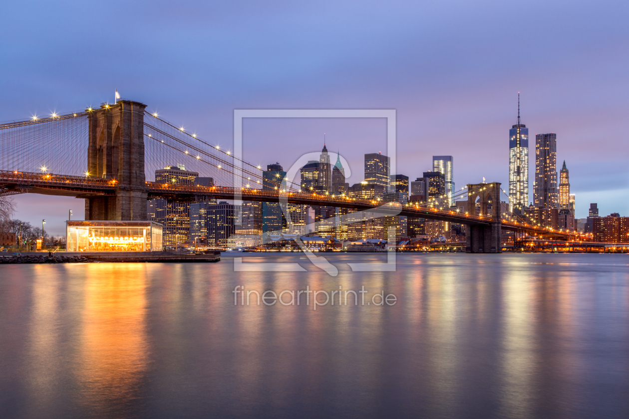 Bild-Nr.: 11209968 Brooklyn Bridge Twilight erstellt von TomKli