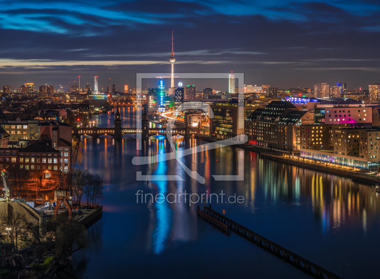 Bild-Nr.: 11209990 Berlin - Skyline Mediaspree erstellt von Jean Claude Castor