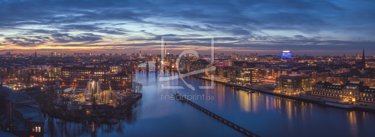 Bild-Nr.: 11210388 Berlin - Skyline Mediaspree erstellt von Jean Claude Castor