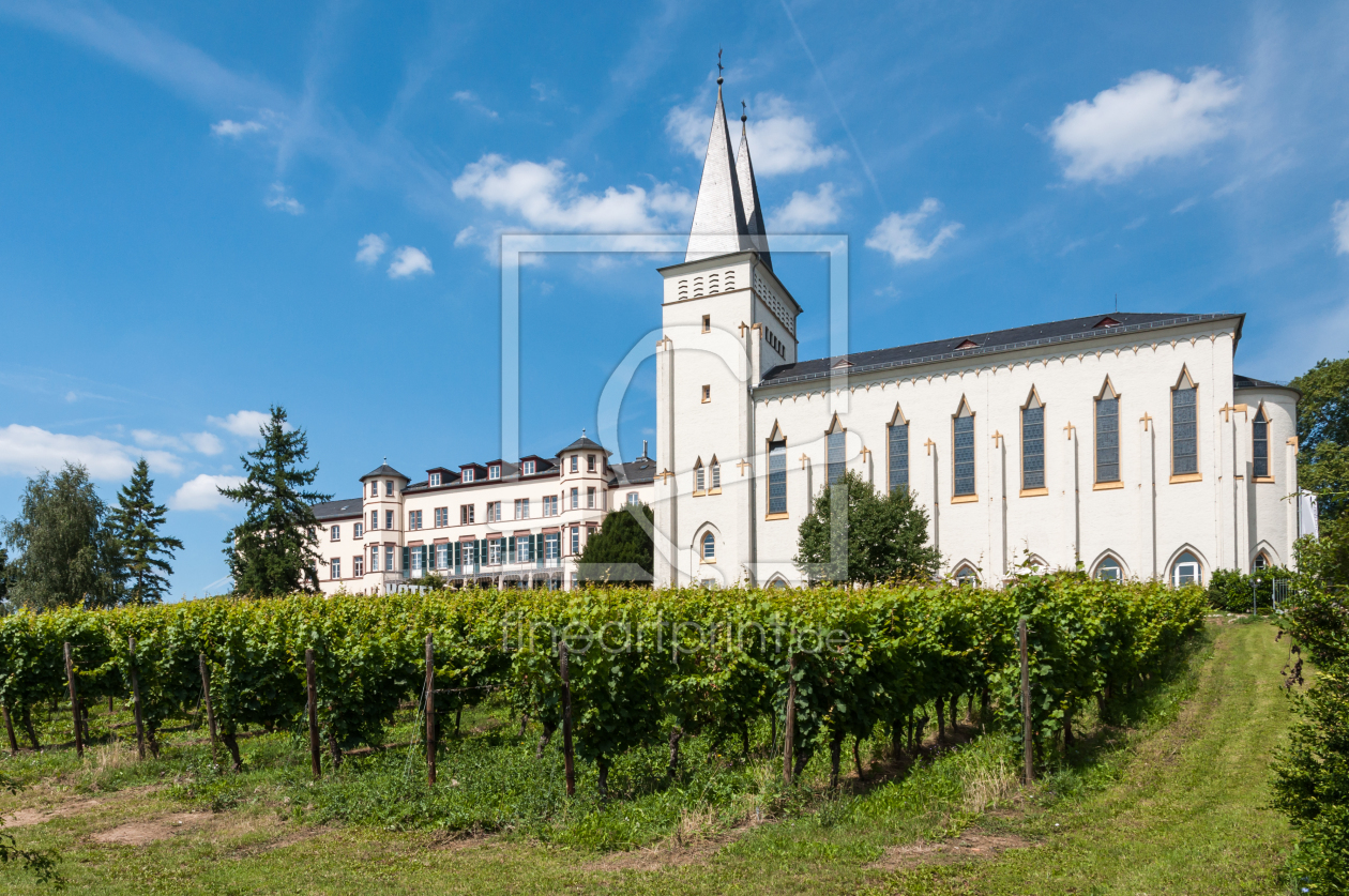 Bild-Nr.: 11213208 Kloster Johannisberg neu erstellt von Erhard Hess
