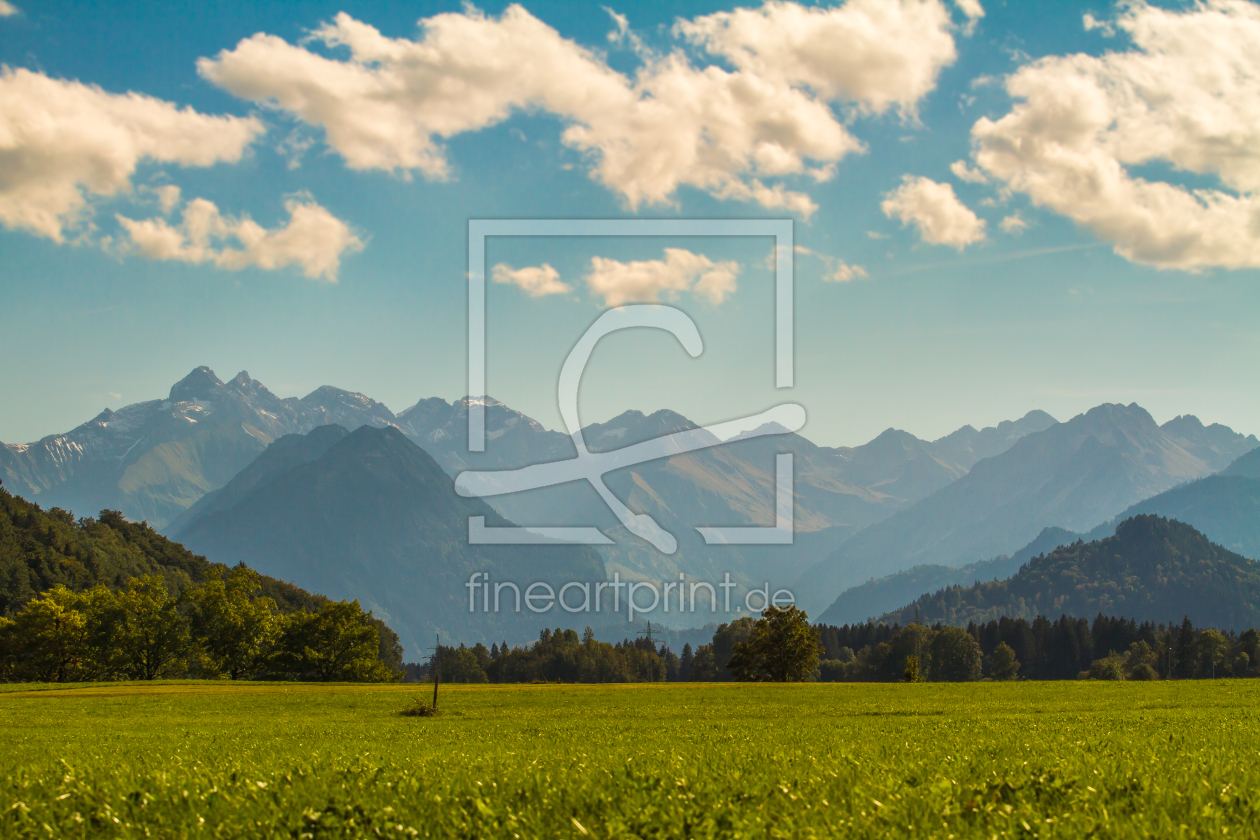 Bild-Nr.: 11221764 Allgäublick  vor Oberstdorf erstellt von Wenki