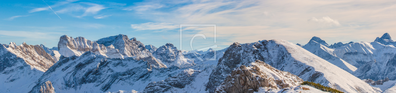 Bild-Nr.: 11222556 Bergpanorama Allgäu bei Oberstdorf 1 erstellt von Wenki