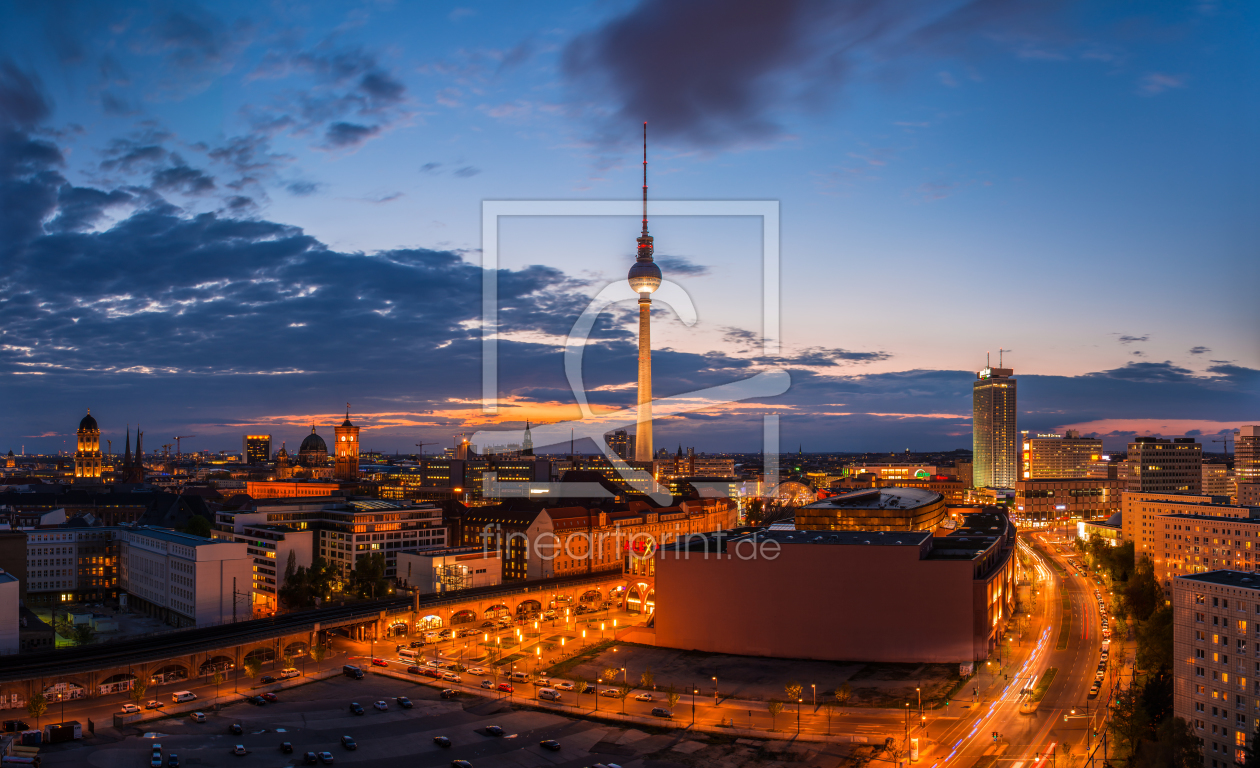 Bild-Nr.: 11228686 Berlin Skyline Panorama erstellt von Jean Claude Castor