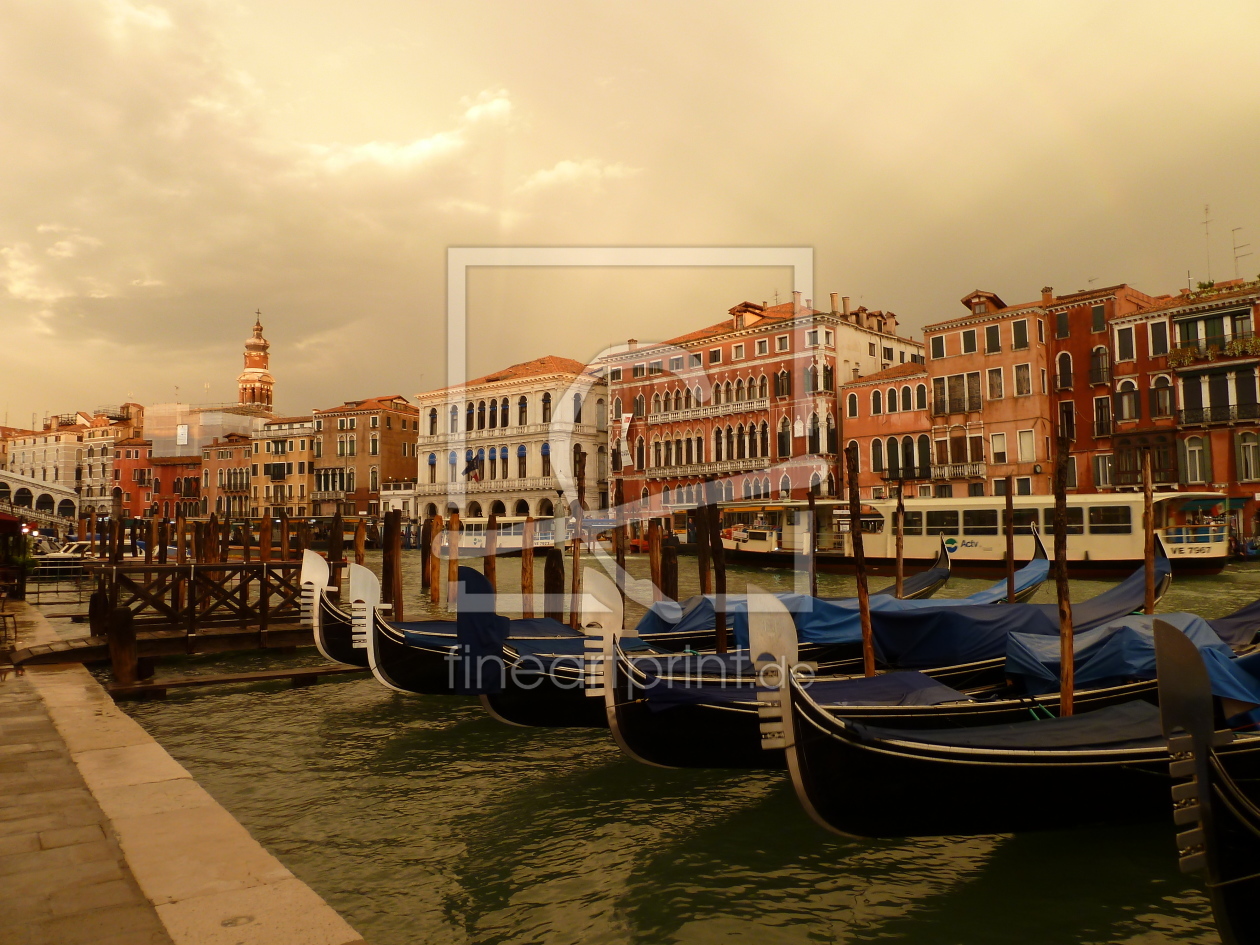 Bild-Nr.: 11238668 Canal Grande am Abend nach Gewitter erstellt von siebor
