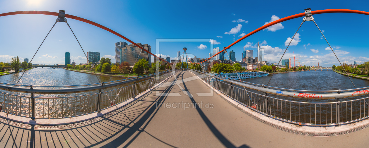 Bild-Nr.: 11238848 Frankfurt am Main - Skyline Holbeinsteg erstellt von Jean Claude Castor