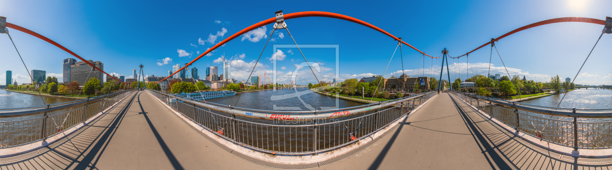 Bild-Nr.: 11239412 Frankfurt am Main - Skyline Holbeinsteg erstellt von Jean Claude Castor