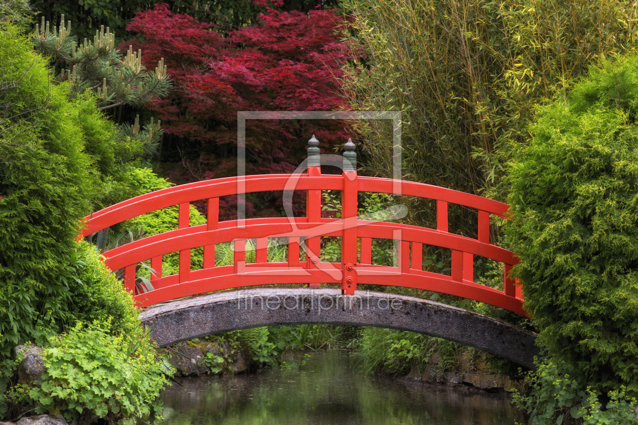 Bild-Nr.: 11243016 ZEN-Garten-Brücke erstellt von Thomas Herzog