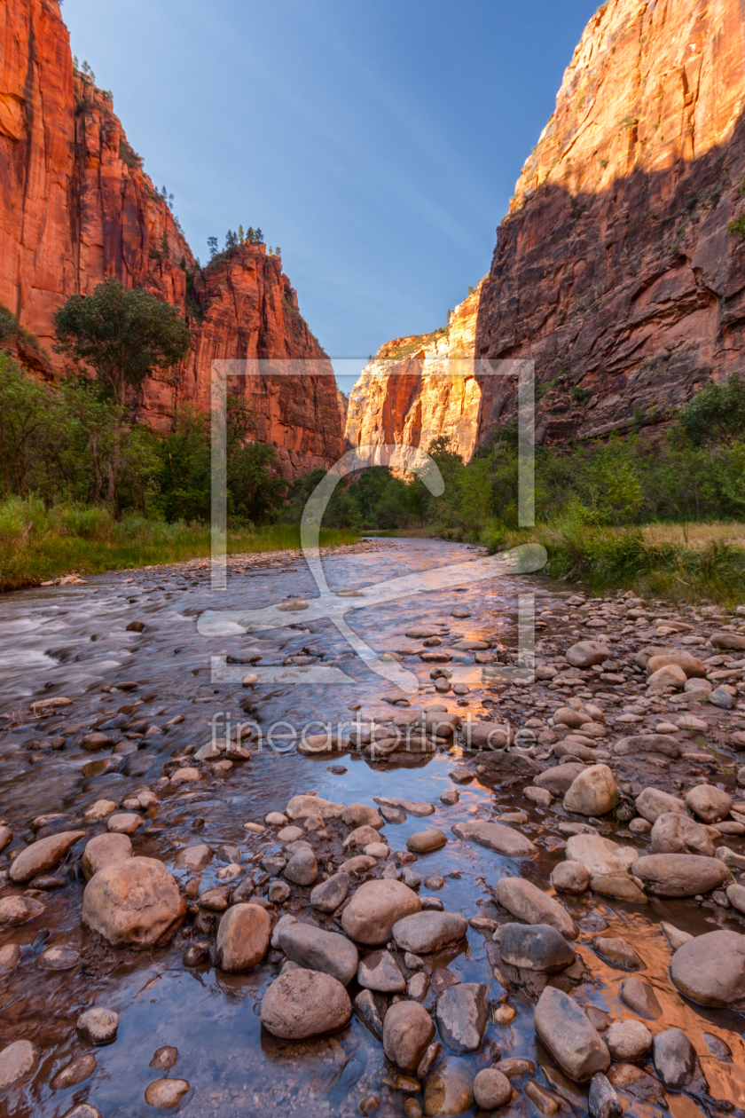 Bild-Nr.: 11246106 Zion NP Creek erstellt von TomKli