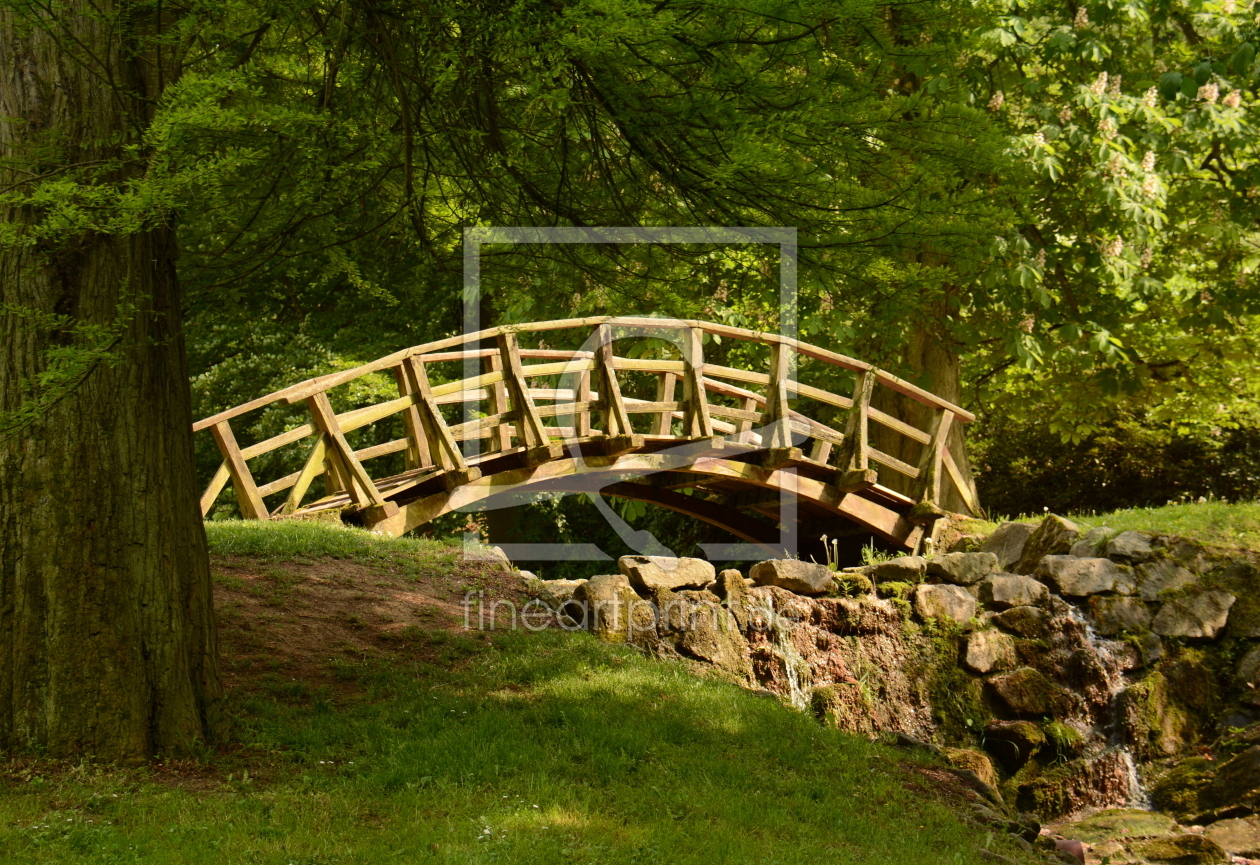 Bild-Nr.: 11247750 Holzbrücke erstellt von GUGIGEI