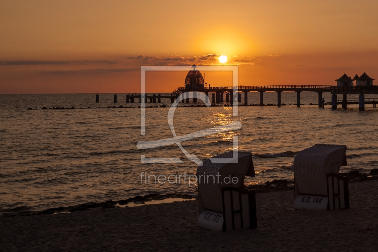 Bild-Nr.: 11255638 Sellin am Morgen erstellt von HeschFoto