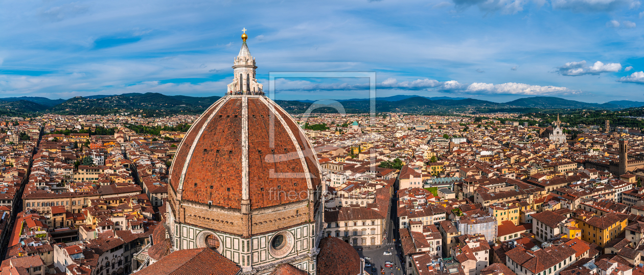 Bild-Nr.: 11258072 Florenz - Panorama Vogelperspektive I erstellt von Jean Claude Castor